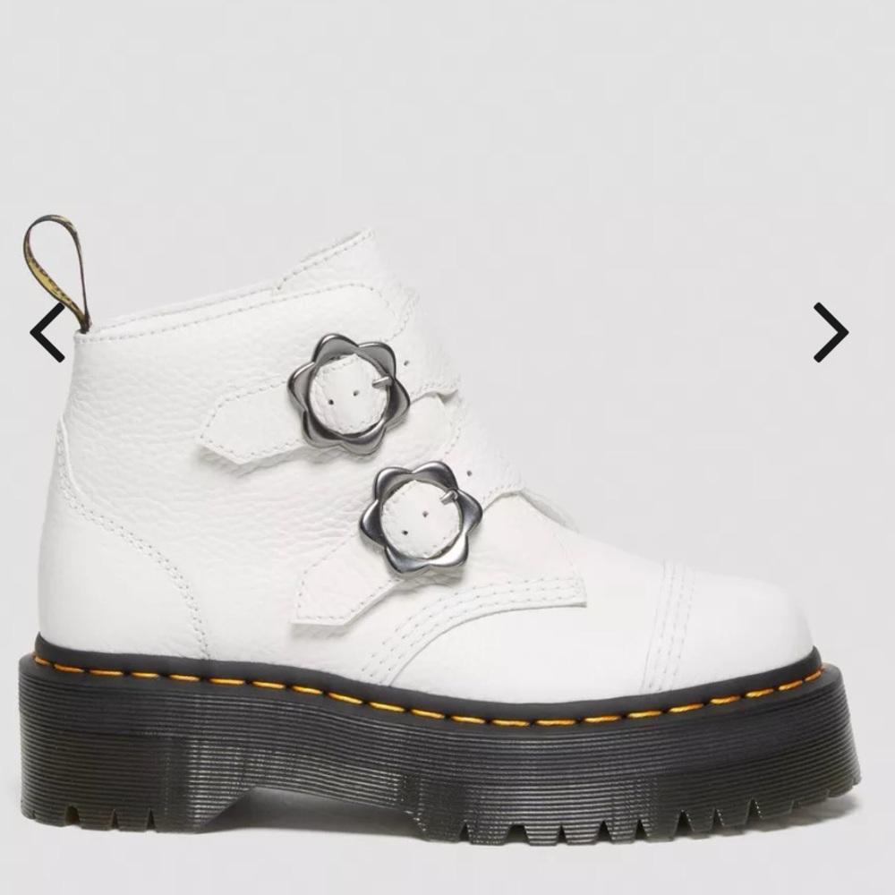 Devon Flower Buckle Platform